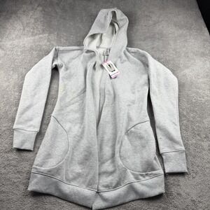 Active Life Cardigan‎ Open-Front Womens Small Gray Long Sleeve NWT